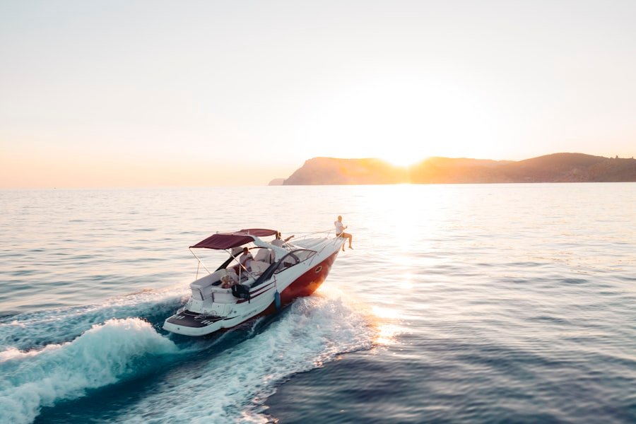 Yacht ocean